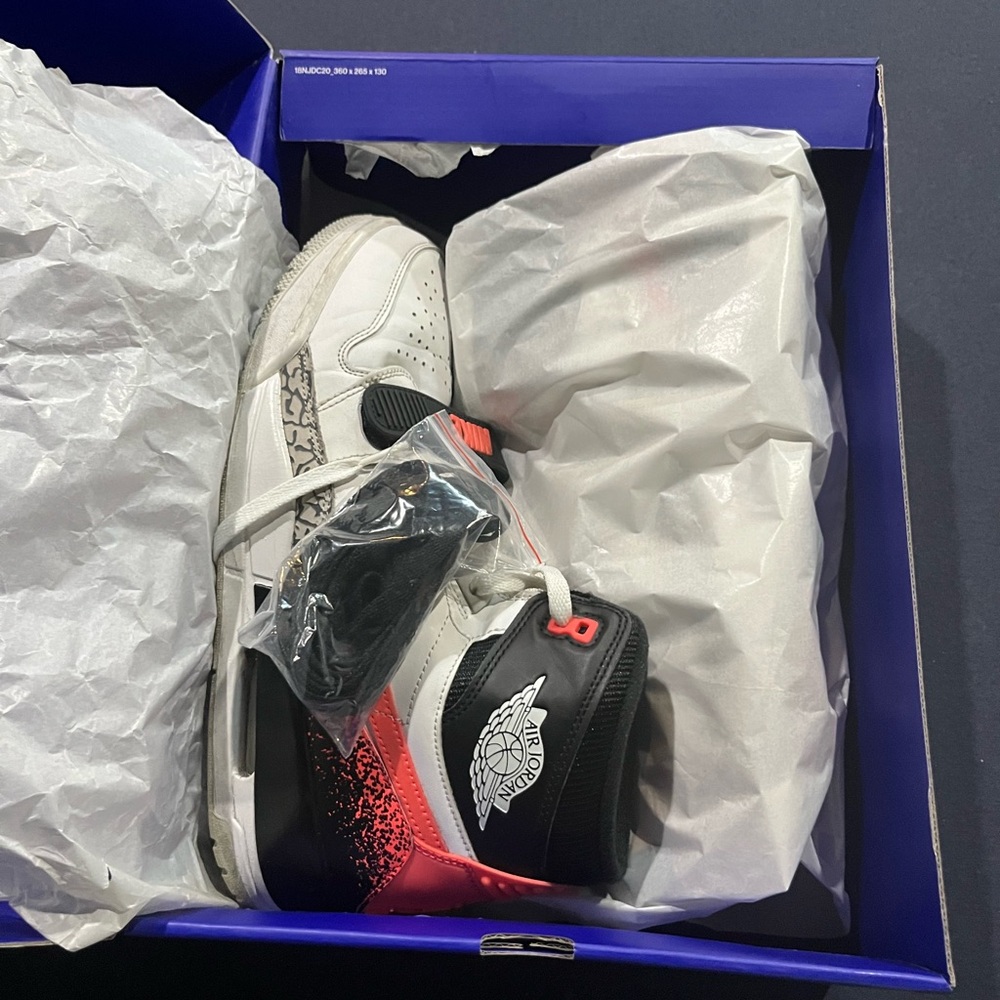 Just Don X Jordan Legacy 312 Hot Lava